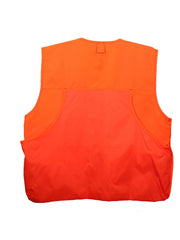 Safety orange blaze upland hunting vest