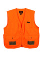 Safety orange blaze upland hunting vest